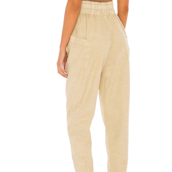 Free People Ready to Run Cinch-Waist Pants Sz M - Picture 4 of 5